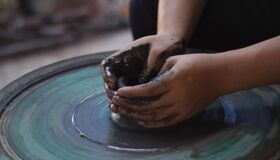 Traditional Pottery Village in Thailand